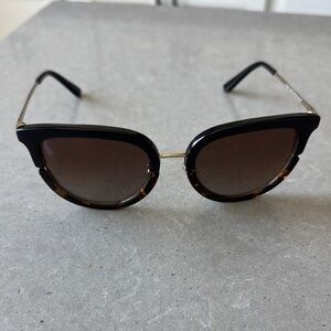 Tory Burch Black and Brown Sunglasses